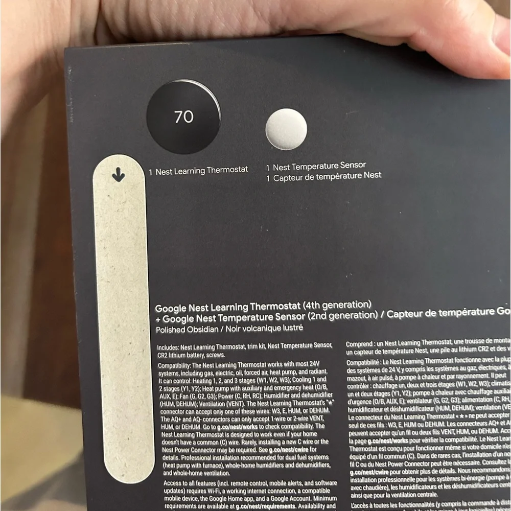 Brand new unopened Google Nest 4th Generation